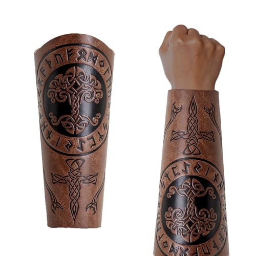 Guantes medievales unisex para evitar rozaduras en disfraces tradicionales largos 2