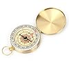 Blantye Outdoor Camping Draagbare Waterdichte Metalen Mini Pocket Lichtgevende Kompas