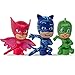 PJ Hero cake topper simyron 3pcs PJ Hero Mini Figurine Decorazione della Torta Mini Figurine Mini Giocattoli per Bambini e Baby Shower Forniture per Decorazione della Torta della Festa Compleanno