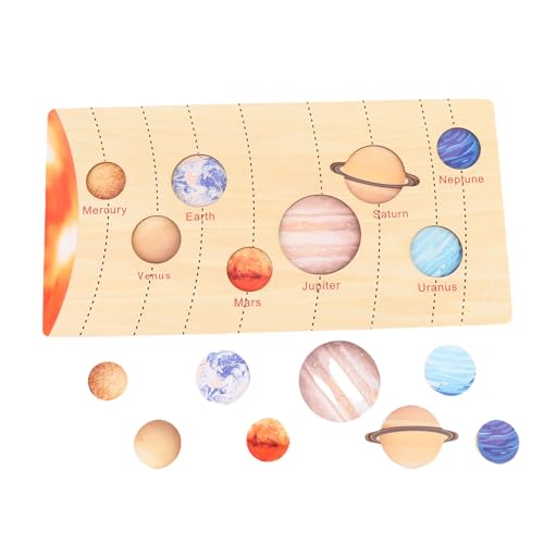 Tablero de solar Chrees rompecabezas de madera educativo para regalar 6