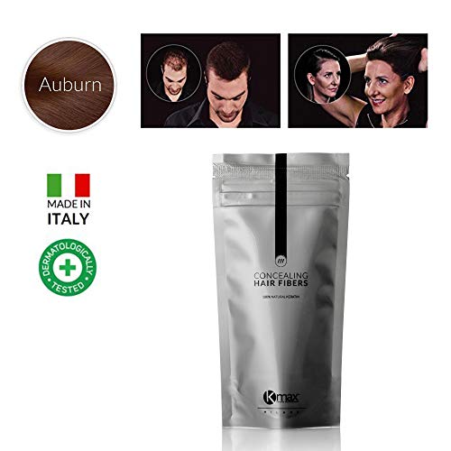 Kmax Concealing Hair Fibers - Fibras Capilares - Recarga 55 grs. Castaño Bruno