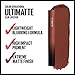 Maybelline Color Sensational Ultimatte Matte Lipstick, Non-Drying, Intense Color Pigment, More Truffle, Cocoa Brown, 1 Count