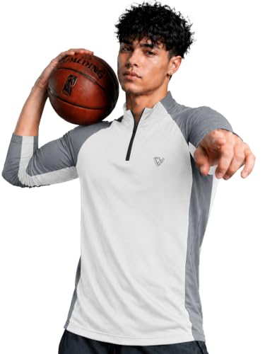 Image of EYEBOGLER Men's Solid Polo Neck Full Sleeve T-Shirt, Casual Gym Wear Regular Fit T-Shirt for Men