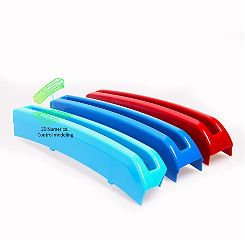 Image of SANRILY M-Colored Grille Insert Trims Compatible with Volvo 2nd Gen XC90 Pre-LCI 2015-2019 Front Grill Front Center Kidney Grilles Tri Color for Volvo Grille Decoration Covers