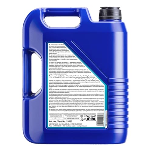 LIQUI MOLY Marine 2T Motor Oil | 5 L | Boot 2-Takt-Öl | Art.-Nr.: 25020 – Ansicht 3