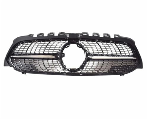 Rejilla delantera W177 y V177 para Clase A 2019-2022 en color negro brillante