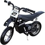 Razor MX125 Dirt Rocket with Decals – Electric-Powered Dirt Bike for Kids 5+