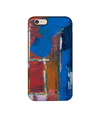 Image of Amazon Brand - Solimo Designer Color Blog On Canvas 3D Printed Hard Back Case Mobile Cover for Apple iPhone 6 Plus / 6S Plus