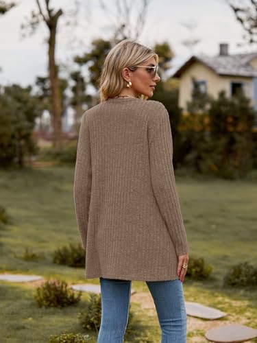 Image of Witsmile Womens 2026 Spring Fashion Cardigan Lightweight Soft Knit Long Top