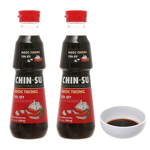 �`���X ���h�q �ɂ�ɂ� �ݖ� �x�g�i���Y 330ml x 2�{ �h�� �\�C�\�[�X Chili garlic soy sauce Nuoc tuong Toi Ot Chinsu 330ml (2 chai)