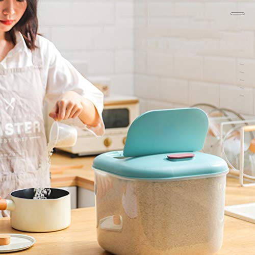 Recipiente hermético para armazenamento de arroz da Cabilock, recipientes para armazenamento de alim