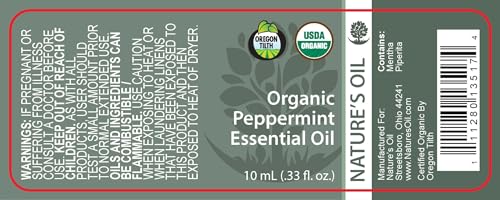 Aceite Esencial de Menta Nature's Oil 10ml Orgánico miniatura 4