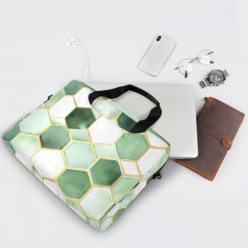 Maletín para laptop ALAZA 13-15.6 pulg luz verde blanco miniatura 7