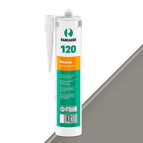 Ramsauer 120 Neutral Silicone Sealant Concrete Grey Best Concrete Tools