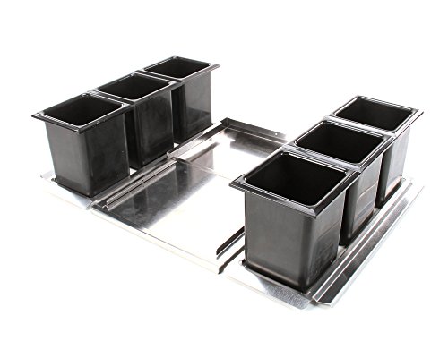 Perlick BW6-24R 6 Ts Ice Chest Bottle Wells