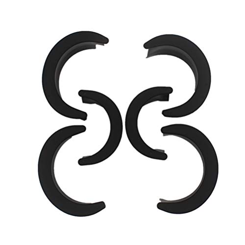 Besportble 6Pcs Billiard Table Liners Plastic Pool Table Pocket Liners Replacement 4 Corner 2 Side Corner Liners For Bar Pool Table Home (Black) #TOP1