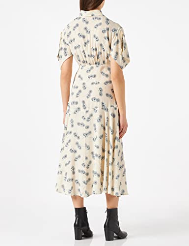 Sisley Dress 4JDHLV00C Vestito, Beige 65e, 38