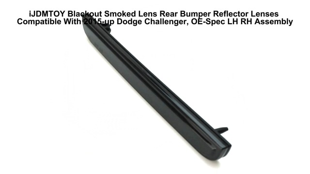 Amazon.com: iJDMTOY Rear Bumper Reflector Lenses For Dodge 2015
