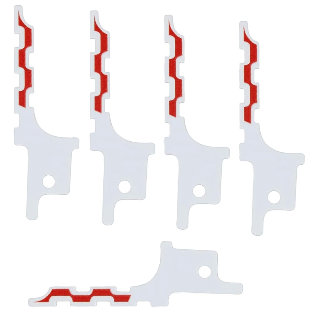 Nagoyuki Mini Reciprocating Jig Saw Blades Drywall Reciprocating Saw Blade 85/86 Type Wire Box Drywall Access Blades 5Pcs