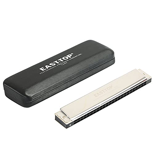 Harmonica Tremolo harmonica t2403 Design Upgrade 24 trous harpe ABS peigne couvercle en acier inoxydable instrument… - Les Beatles, Paul McCartney, John Lennon, RIngo Starr, George Harrison Harmonica Tremolo harmonica t2403 Design Upgrade 24 trous harpe ABS peigne couvercle en acier inoxydable instrument… – Image 6