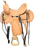 Sedile rigido Sella da gioventù rigida stile western con lavorazione floreale, gonna in pelle e sedile ruvido e parafanghi – 25,4 cm, 25,4 cm, 30,5 cm, ME-WLS-228 (sedile da 30,5 cm)