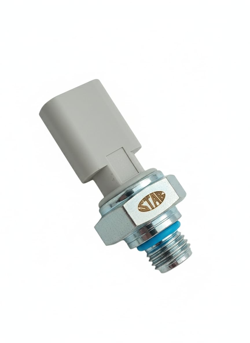 Fuel Pressure Sensor Replaces 4921519 & 5491908 – Fits Peterbilt, Kenworth, Volvo, Mack, International, Freightliner with Cummins ISX 11.9 or ISX15 Located at housing.