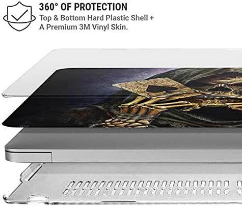 Skinit Case + Skin Compatible with MacBook Pro 16in (2019-20) - Alchemy Carta Alchemy - Reapers Ace Design