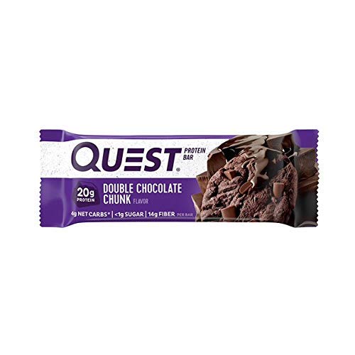 image for Quest Nutrition Protein Bar Double Chocolate Chunk. Low Carb Meal Repl