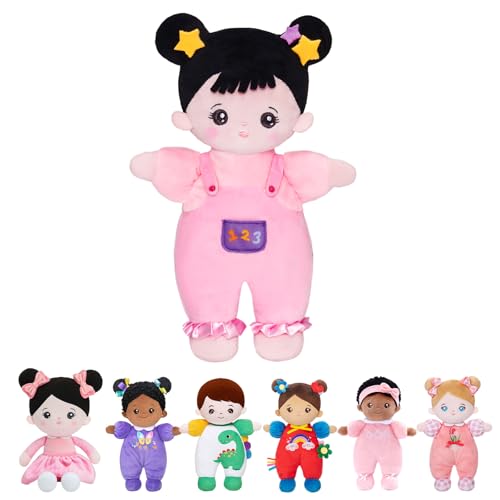 🎁REGALO IDEALE: le nostre morbide bambole per ragazze e ragazzi sono regali ideali per quasi ogni occasione: compleanni, baby shower, Natale e altro ancora. È anche un'affascinante bambola decorativa su qualsiasi scaffale o stanza.