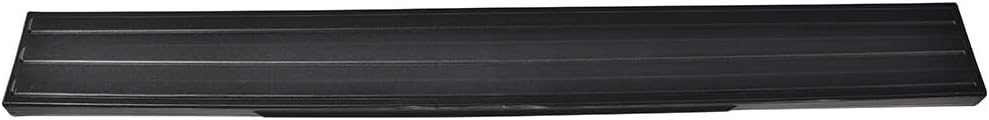 ROADFAR 9L3Z-9940602-BA Tailgate Molding Cap fit For 2009-2014 For Ford For F150 Flexible Step ABS Matte Black Top Rear Tailgate Moulding Trim