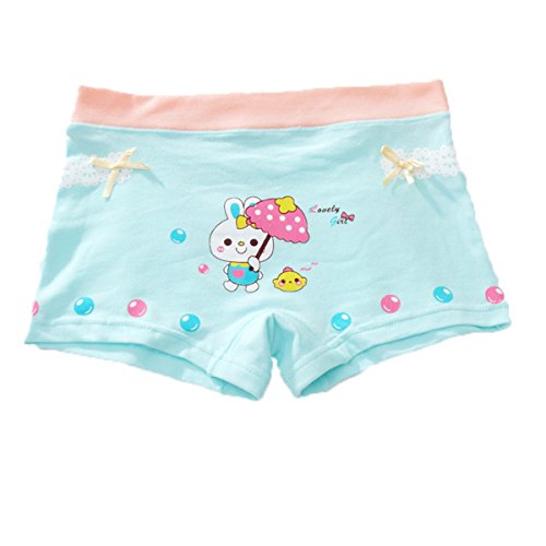5Pcs Little Girls Toddler Kids Rabbit Strawberry Boyshort Hipster Underwear Panties4