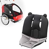 Ihaapsi Baby Trailer Insert - Breathable 3D Mesh Comfort Cushion for Strollers; Adjustable Reclining Positions; Includes Shoulder and Crotch Pads
