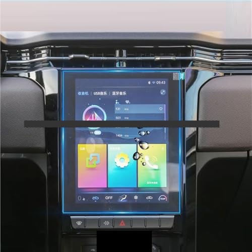 Accessoires anti-rayures JAC T8 Pro 2021 verre trempé écran navigation 10.4 - 2