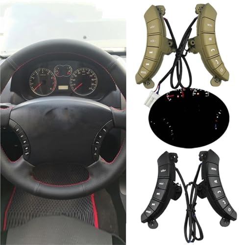 Boutons commande volant Hover H3 H5 : reparer vos touches audio usees avec retroeclairage