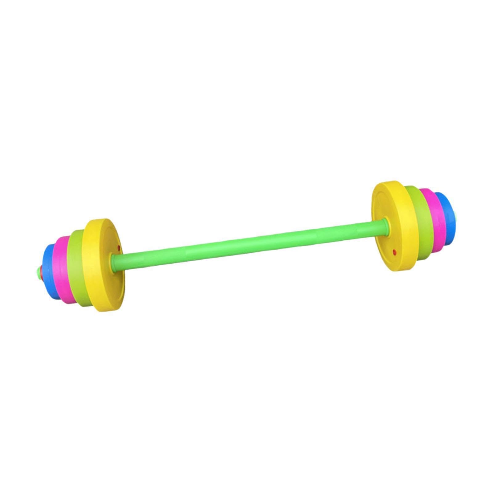 Gimnasio Deportivo para niños pequeños, Juego de Pesas, Experiencia Creativa Segura y Atractiva, fomenta el Juego Activo, Juguetes para niños, Mango 49 cm
