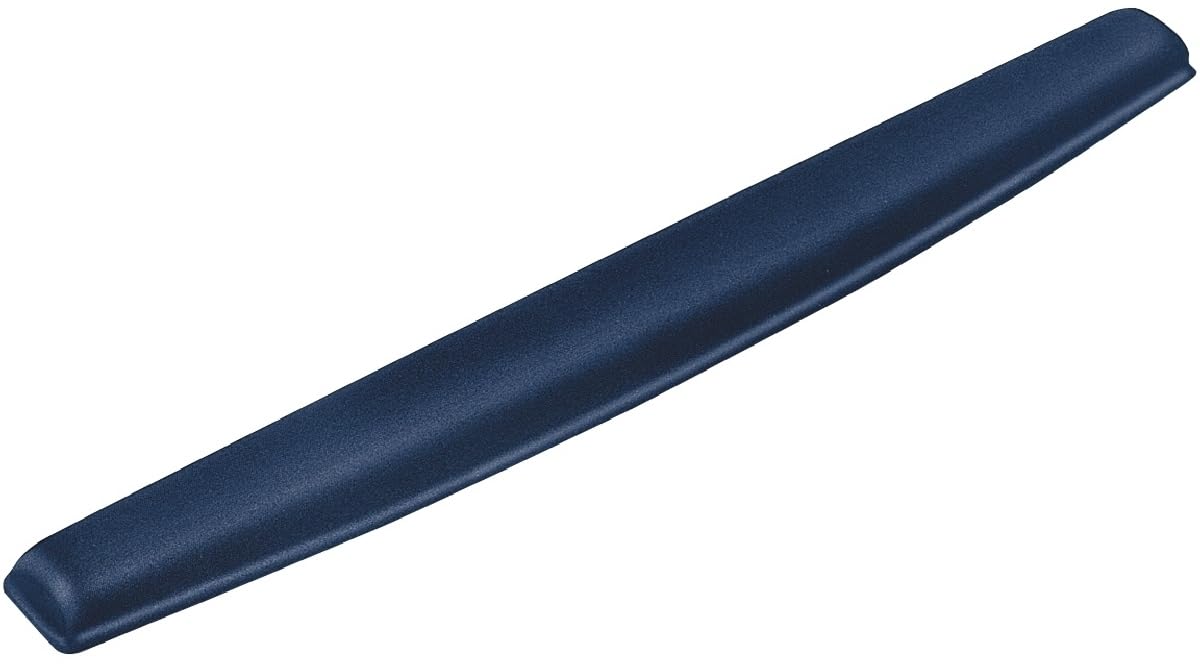 Fellowes Memory Foam Keyboard Wrist Rest - Ergonomic Wrist Support for Computer Laptop and Home Office - Sapphire