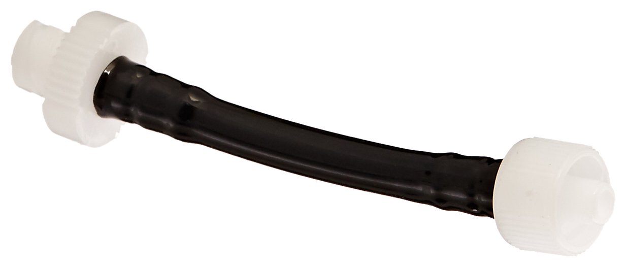 Techcon Systems Techon Systems 1212-004-100BPK 1212PU Dispensing Tube, 0.125 I/D, Male/Female, Black (Pack of 10)