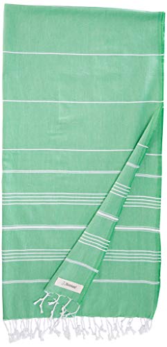 Bersuse 100% Baumwolle - Anatolia Hamamtuch Pestemal - Grün Cover