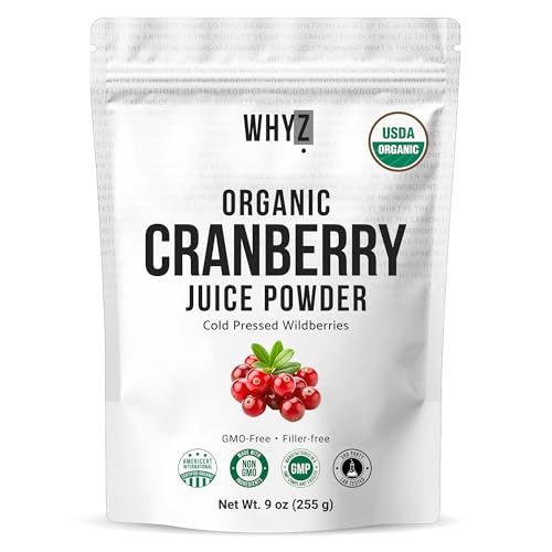 Organic Cranberry Juice Powder Wildberry Source Rich in Natural Vitamin