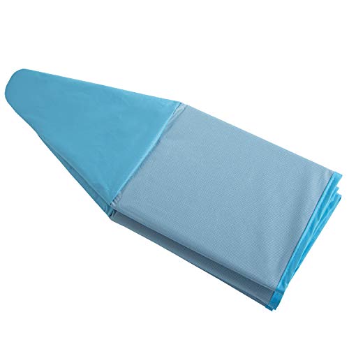 Selonis Faltbare Bällebad Mit 100 Bälle Für Kinder Spielbad, Blau:Grau/Weiß/Transparent/Babyblau