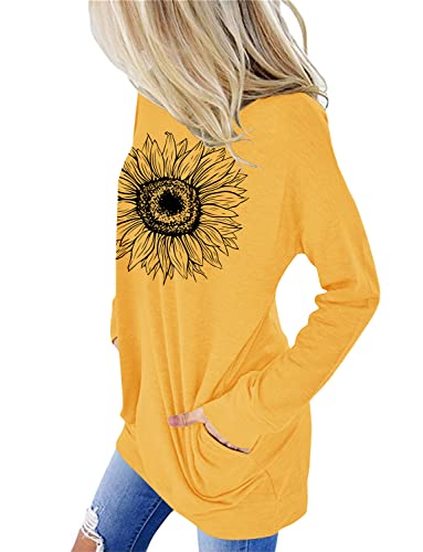 onlypuff Tunic Tops for Women Graphic Fashion Fall Tops Long Sleeve3