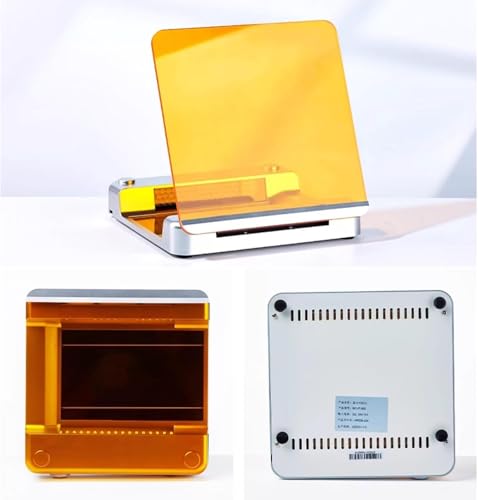 Cortador de gel de luz azul, transiluminador LED azul con filtro ámbar, intensidad de luz ajustable, utilizado para visualización de electroforesis en gel.