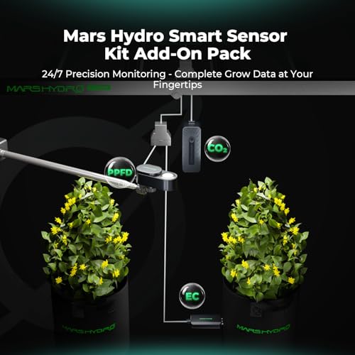 Kit sensor de plantas MARS HYDRO para control de suelo y CO2 en armarios 2
