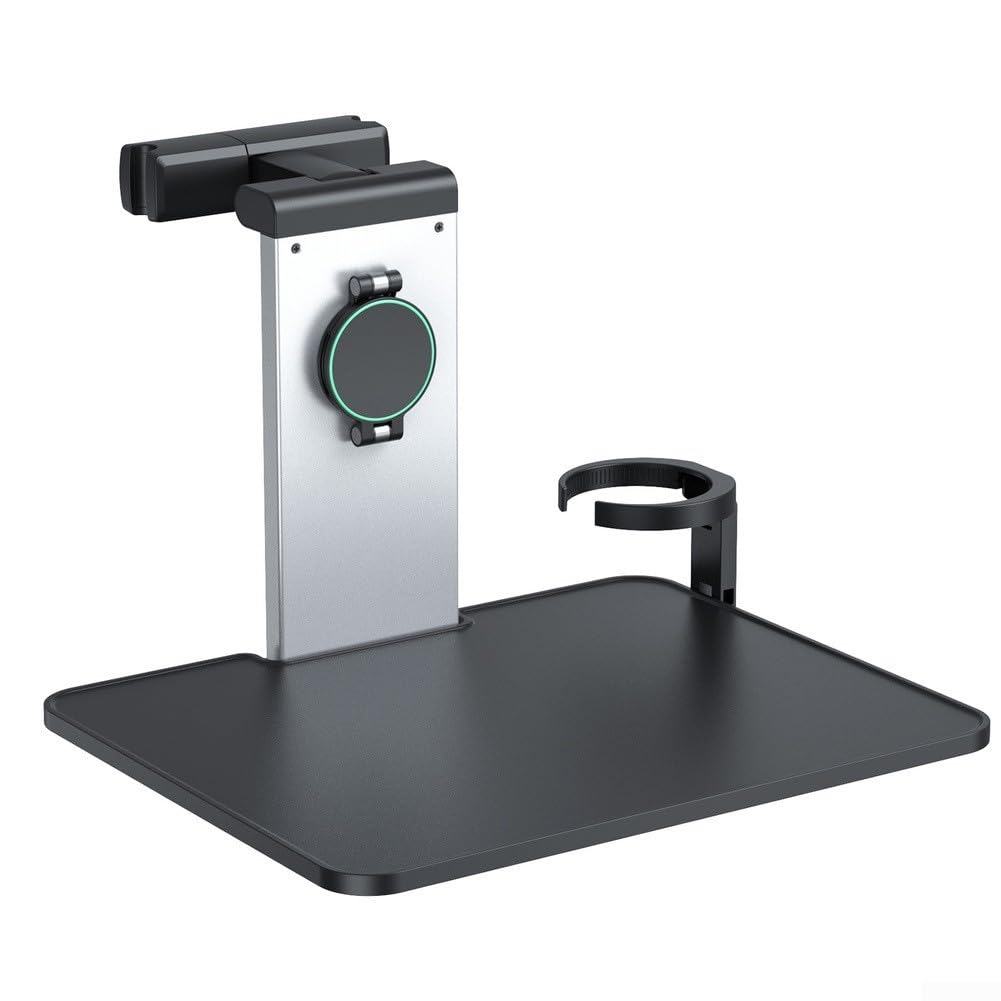 Lenkrad Tisch Auto 42x28cm Doppelseitig Essplatte | Doppelseitiges Design, Essplatte mit für rand, flache Arbeitsfläche, Stiftfach, verschüttungssicher