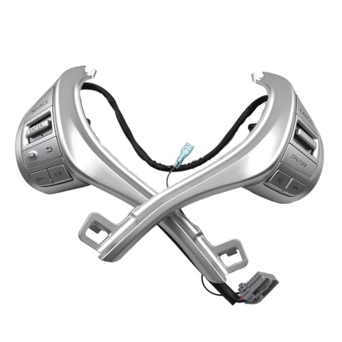 Commutateur de volant multifonction argent 25550-3TA3A pour Nissan Altima Navara Tiida
