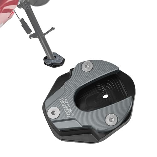 GFARDMOTO Motorrad-Ständerplatte, kompatibel mit Honda CB650R/CBR650R 2019-2026, CBR650F 2014-2024, CBR500R/CBR400R 2019-2026, CNC-gefräste Aluminium-Ständerplatte für Motorräder (Titan)