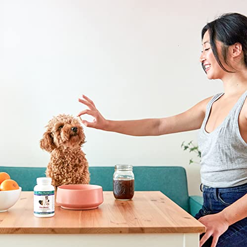 Flea Away All Natural Supplement For Fleas, Ticks, And Mosquitos Prevention For Dogs And Cats, 100 Chewable Treat Tablets, Single #TOP7