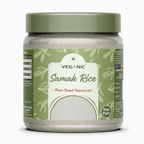 Veganic Samak Chawal | Sama Rice For Fast | Samvat Ke Chawal | Barnyard Millet | Vari | Bhagar for Vrat | Navratri Upwas Rice | (संवत के चावल/सावा चावल) (400g)