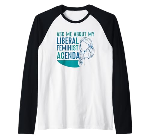 Chiedimi della mia Agenda femminista liberale Femminismo Femminista Femminile Maglia