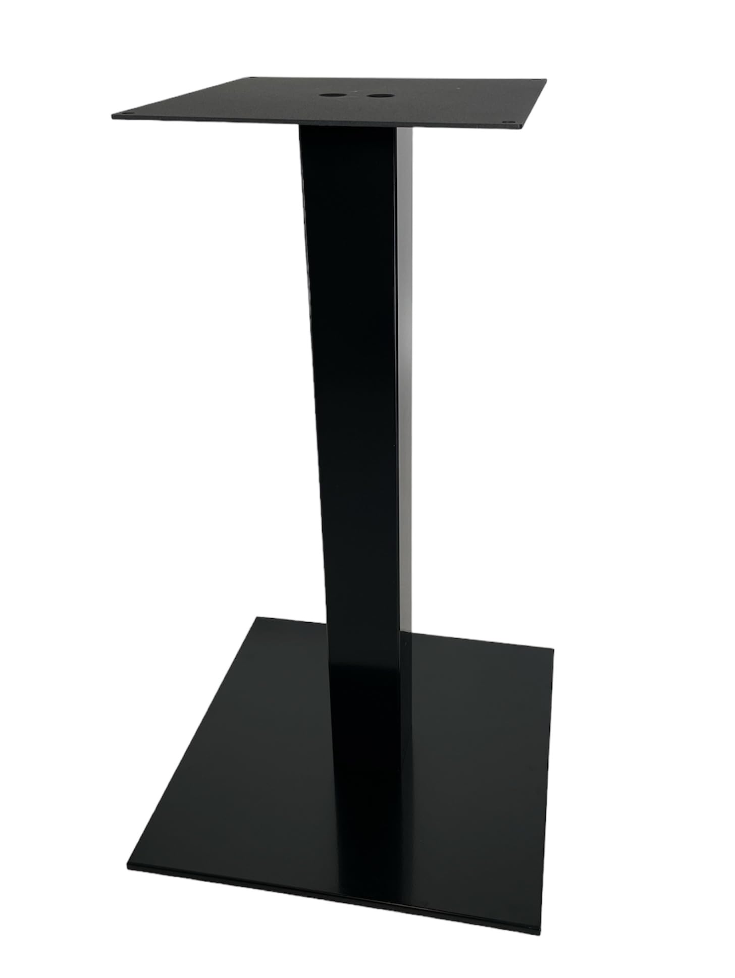 ZStyle Base - Piede - Gamba Tavolo - Tavolino in Metallo per Bar Bistrò Ristoranti Catering - in Acciaio (Base Singola - 42x42x72 cm)